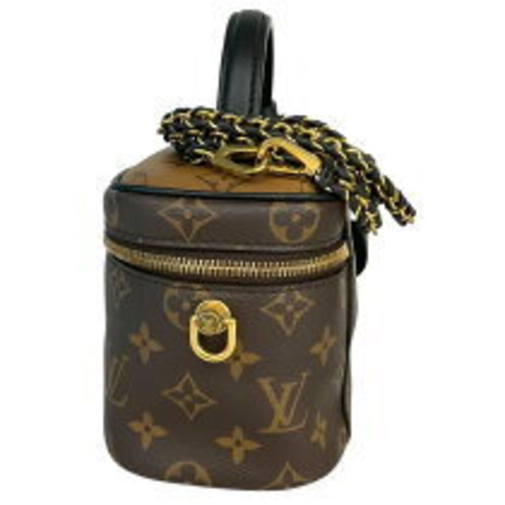 Louis Vuitton Brown Canvas NV Shoulder Monogram Vanity Bag